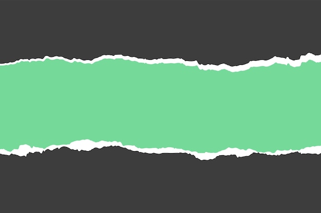 ベクトル 透明な背景の破れた紙