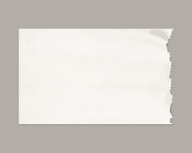 Рваная бумага, винтажная наклейка с дизайнерским пространством