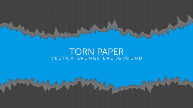 Torn Ripped Paper Background EPS 10 Free Vector