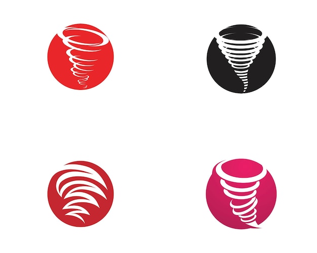 Tornado symbol vector illustration