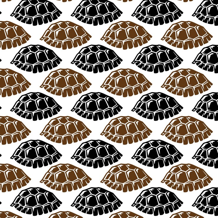 Vector tortoise shell pattern