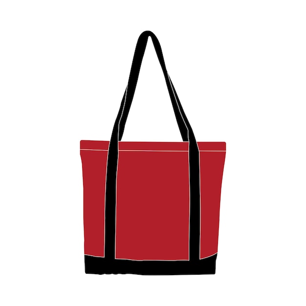 Vector tote bag icon vector illustration design