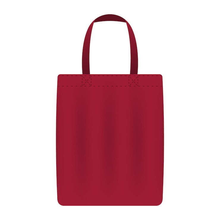 Vector tote bags fabric reusable ecofriendly shopping canvas textile carry sustainable black red beige minimalist accessory fashion simple practical branding