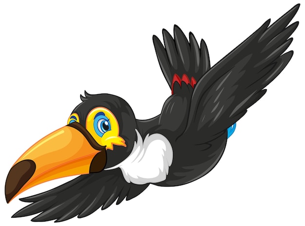 Тукан птица мультипликационный персонаж