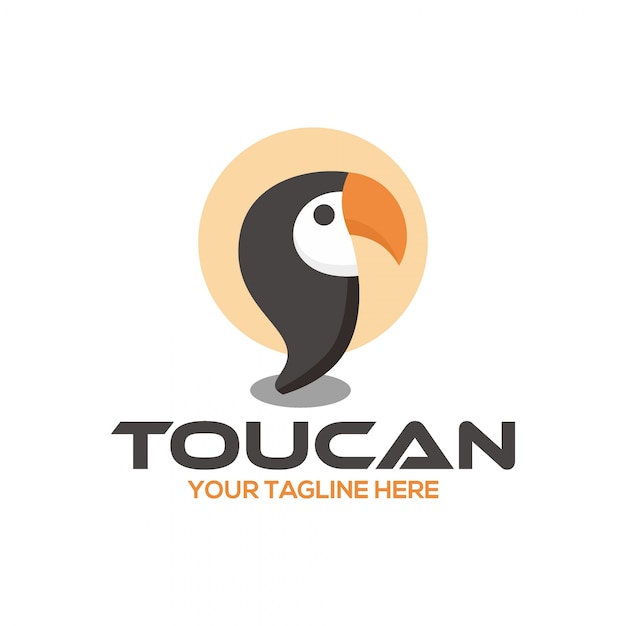 Toucan bird logo