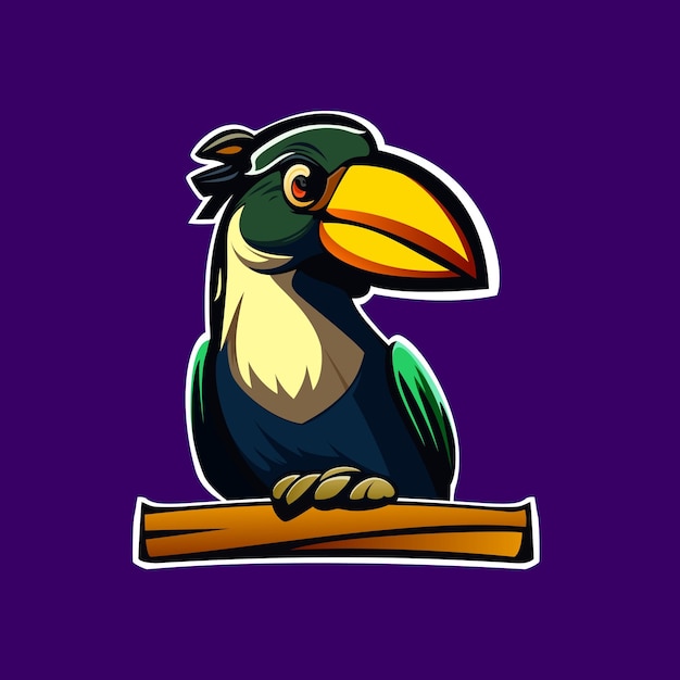 Toucan bird mascot ai generated toucanet tattoo