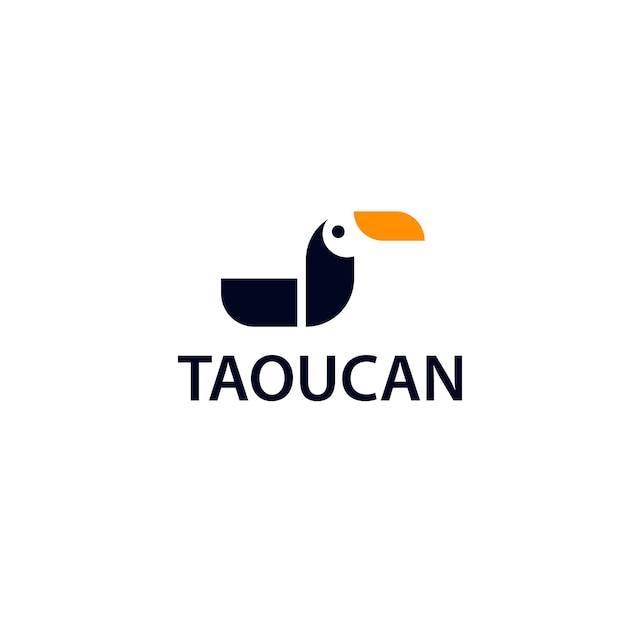 Toucan logo design vettore moderno modello logo toucan