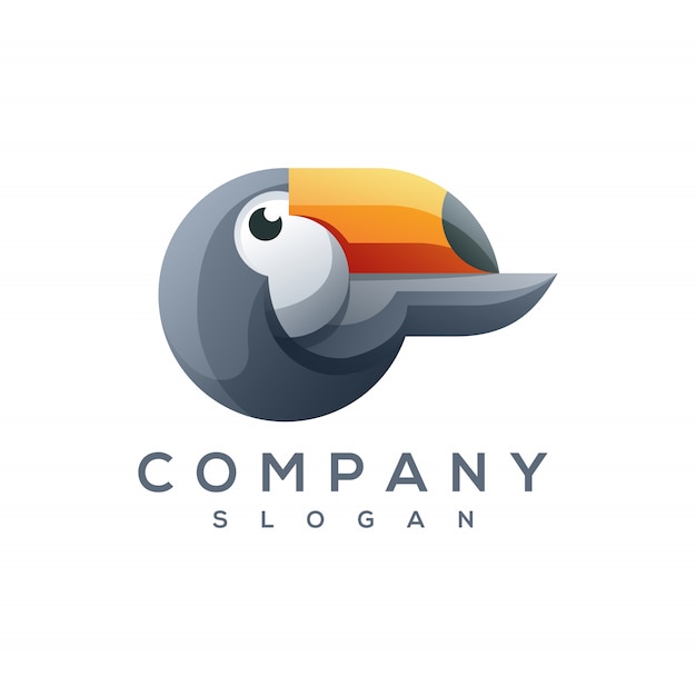 Vector toucan logo vector