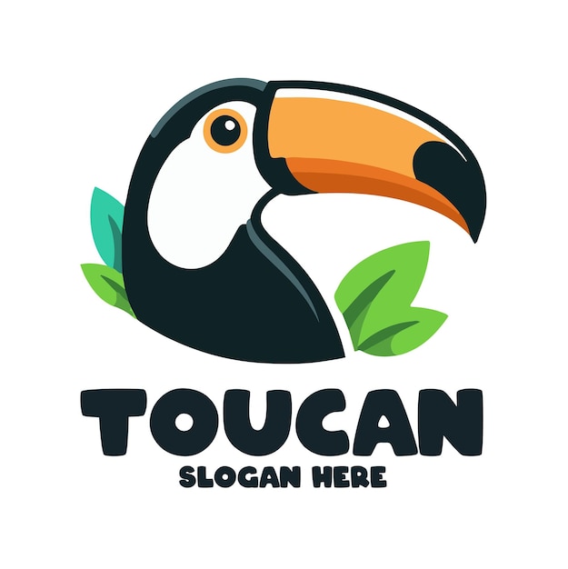 Vector toucan logo