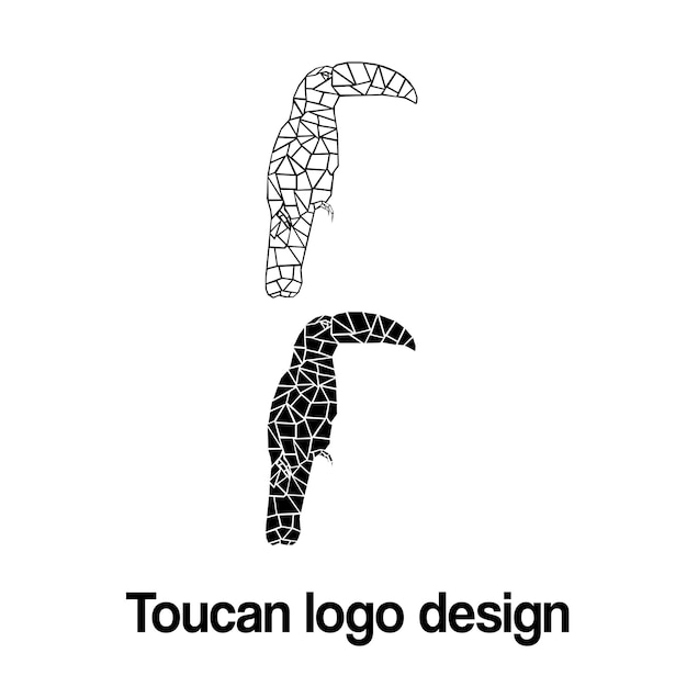 Toucan vector logo design