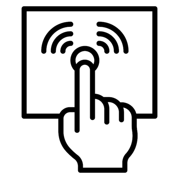 Touch Controller icon vector image Can be used for Augmented Reality