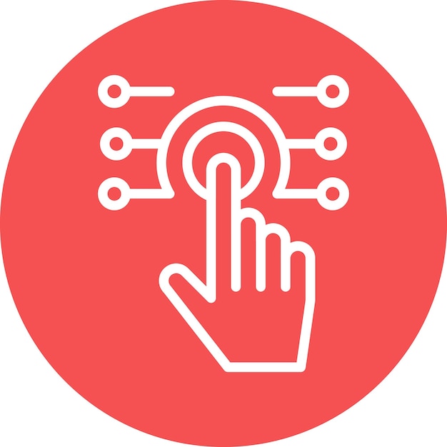 Touch Technology Icon Style