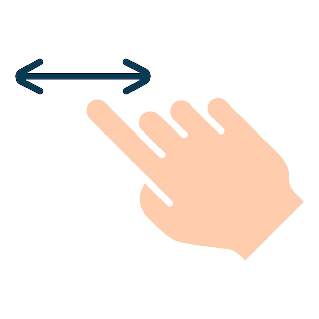 Touchpad-icone Verwijzervinger dubbele klik afname toename draai rotatie benadering druk scrollen klik pijl sensor draai Zoom in beweging responstijd x2