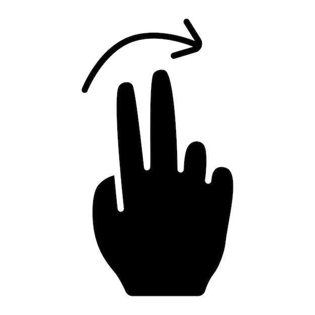 Touchpad-icone Verwijzervinger dubbele klik afname toename draai rotatie benadering druk scrollen klik pijl sensor draai Zoom in beweging responstijd x2