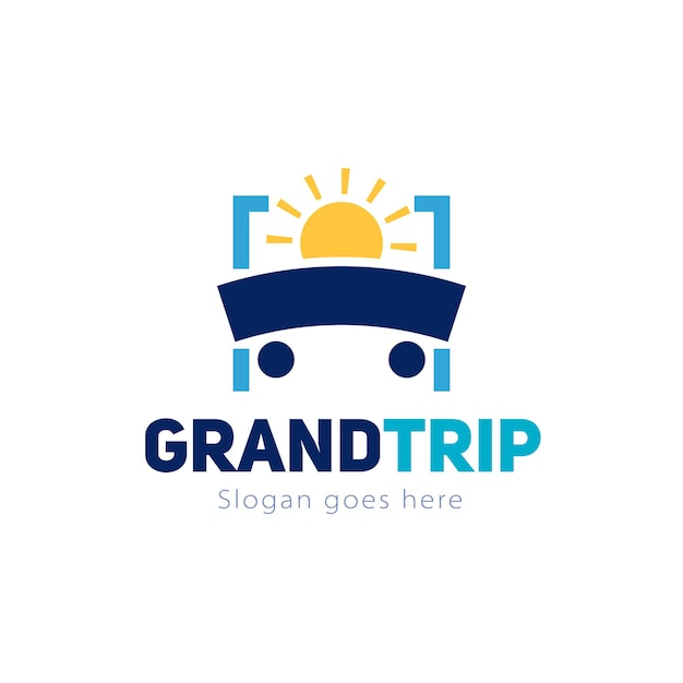 Tourism company logo design