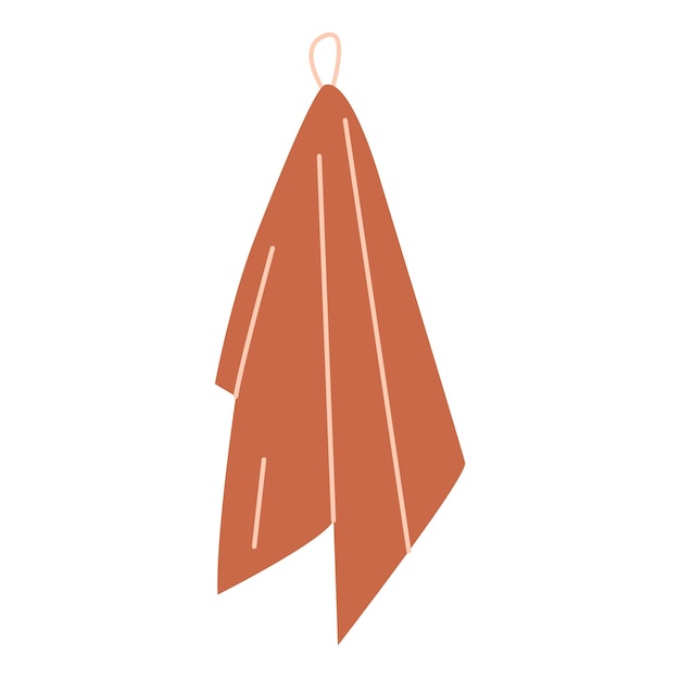 towel for washing vector illustration