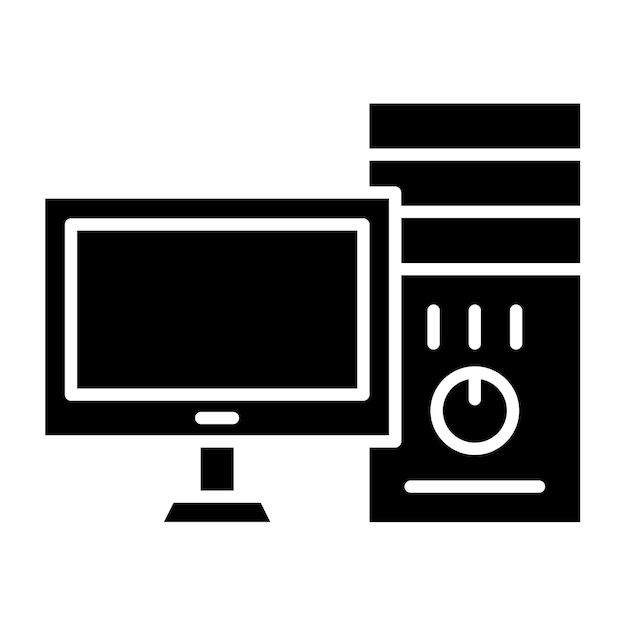 Tower Computer Icon