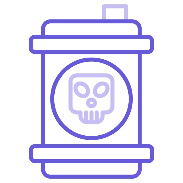 Toxic Waste Vector Illustration