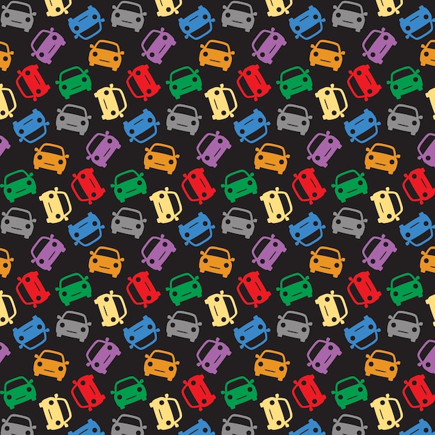 Toy car pattern