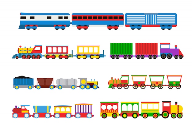 Vector toy train set