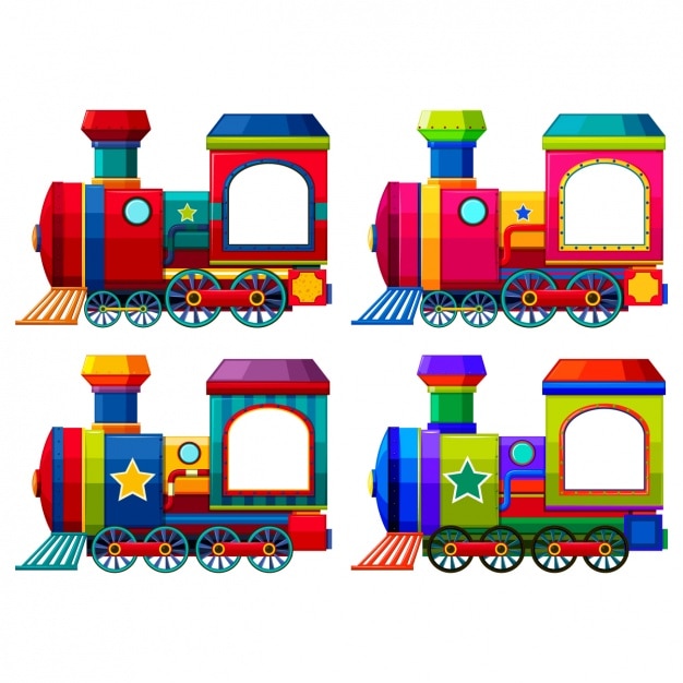 Toy trains for children