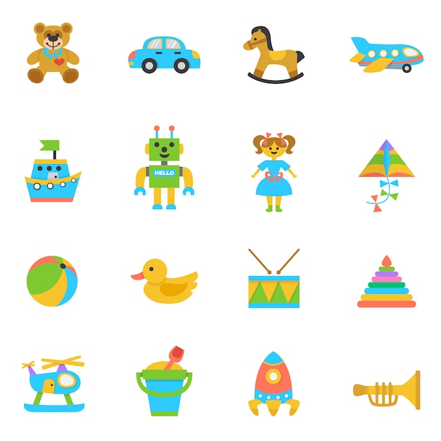 Toys Flat Icon