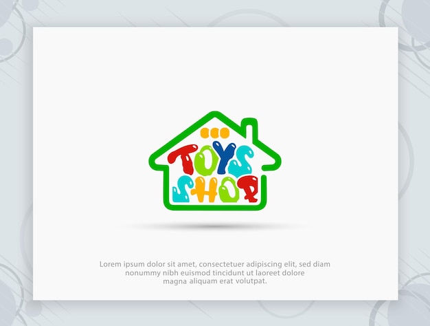 Toys shop logo design