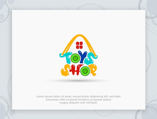 Toys shop logo design