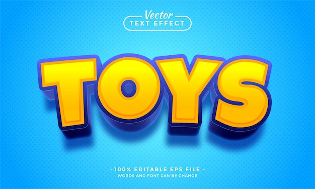 Toys Text Effect