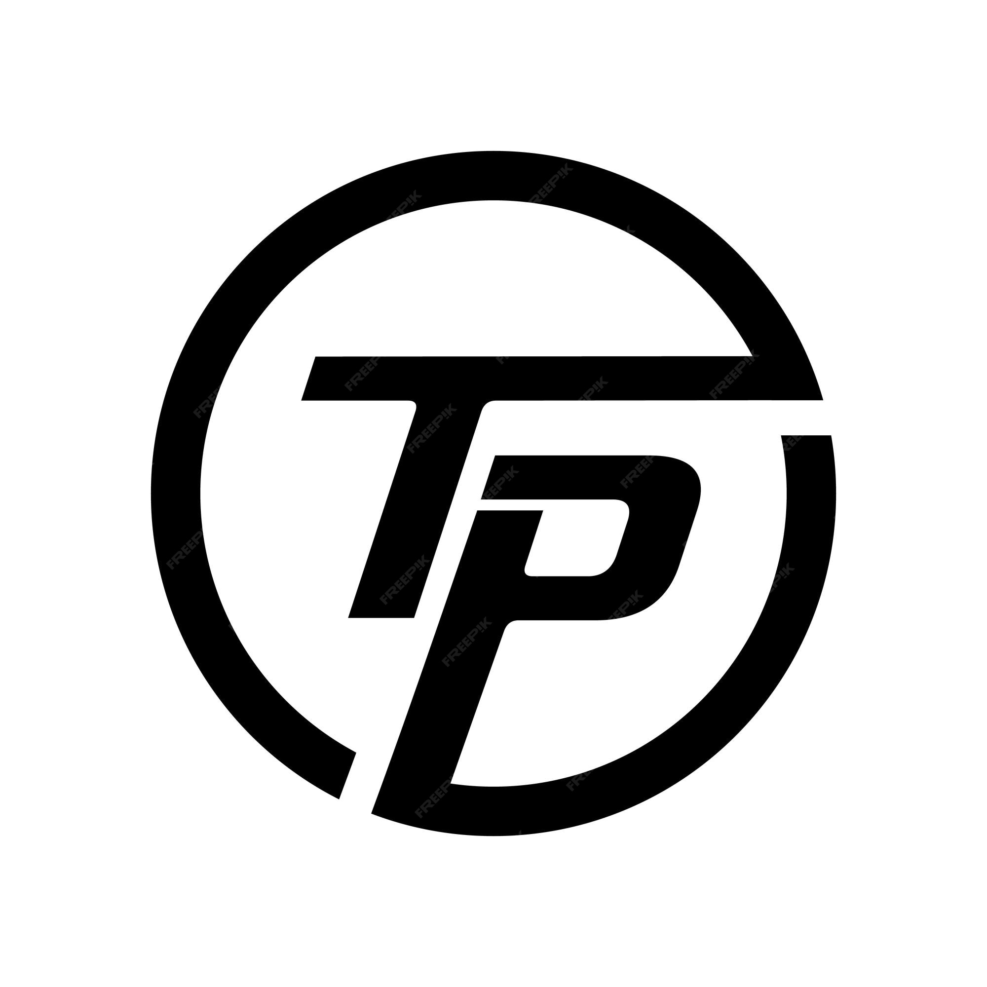 Premium Vector | Tp logo