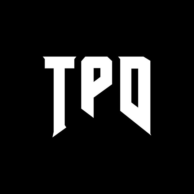 TPD letter logo ontwerp voor technologiebedrijf TPD logo ontwerp zwarte en witte kleurencombinatie TPD logo TPD vector TPD ontwerp TPD icoon TPD alfabet TPD typografie logo ontwerp