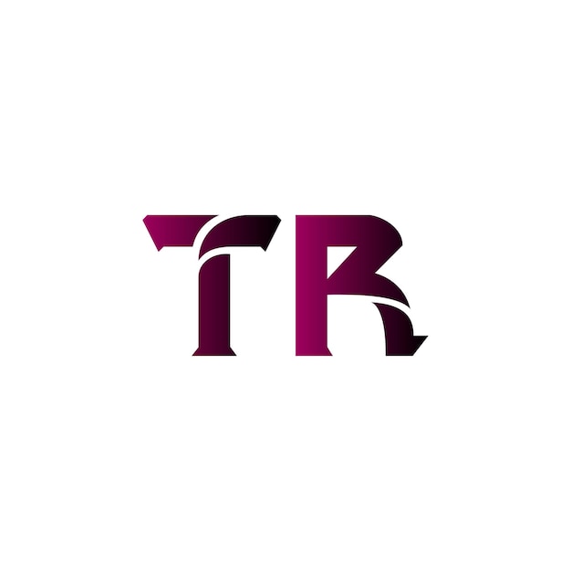 Vector tr fashion logo