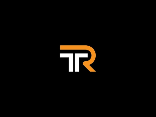 Vector tr-logo ontwerp