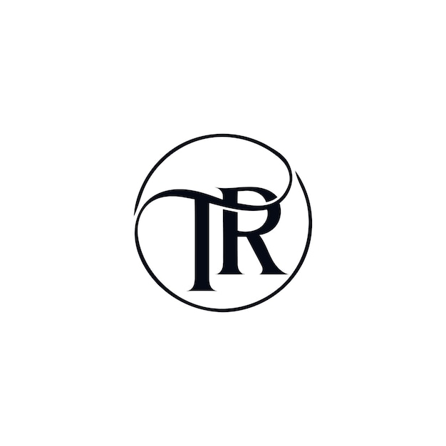 Vettore logo tr