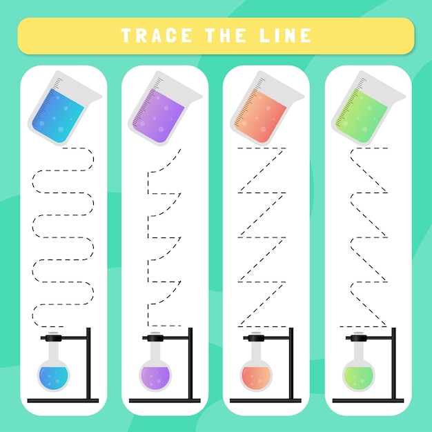 Trace the line worksheet