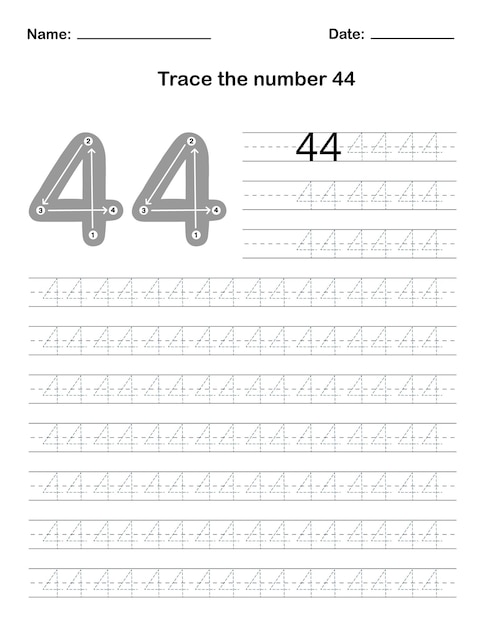 Rintraccia il numero 44