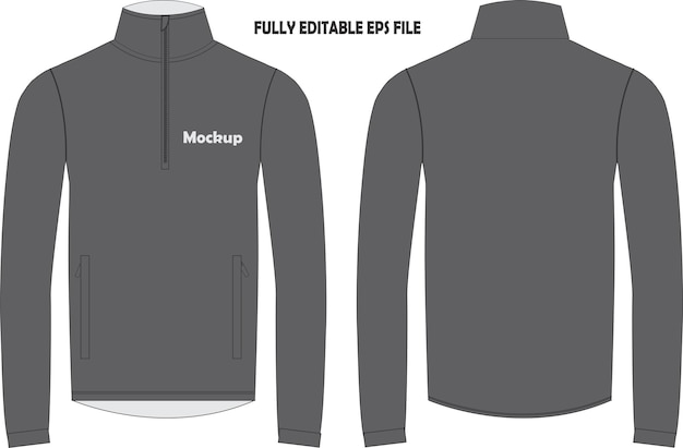 Vector track jacket mock ups