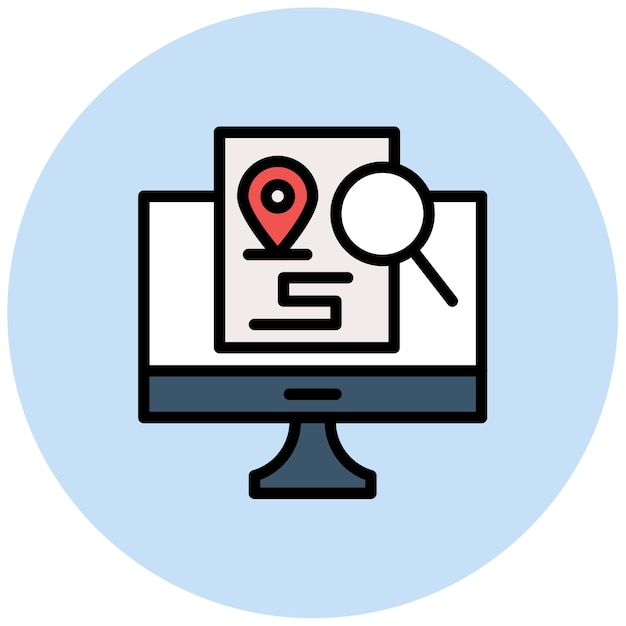Tracking icon vector image Can be used for Supply Chain