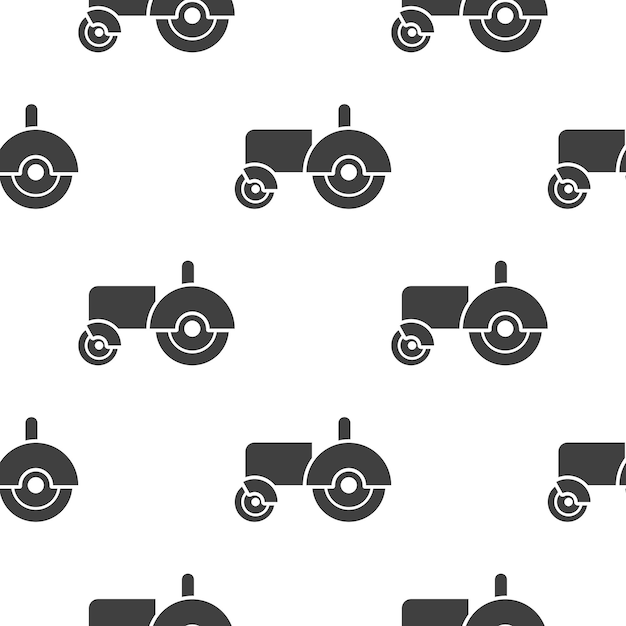 Tractor icon illustration