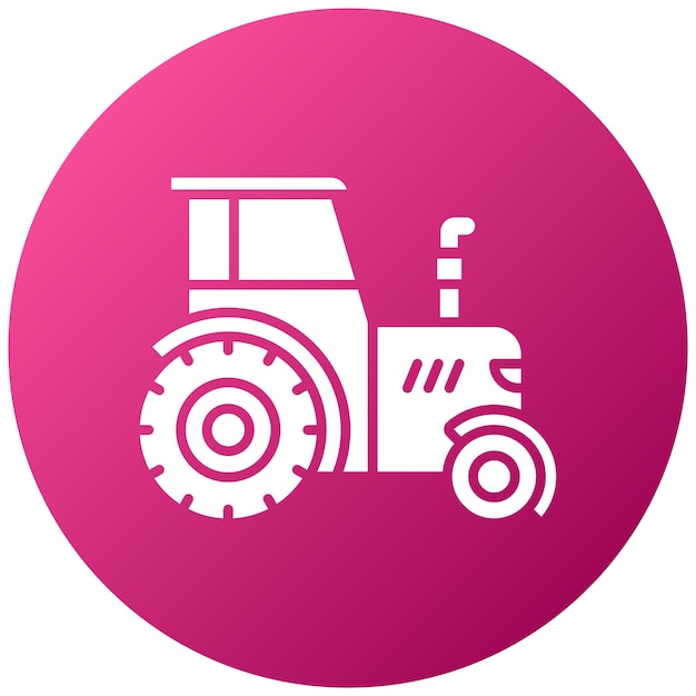 Tractor Icon Style