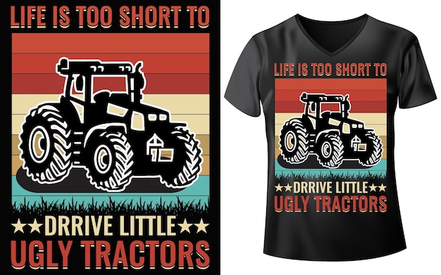 TRACTOR TSHIRT DESIGN