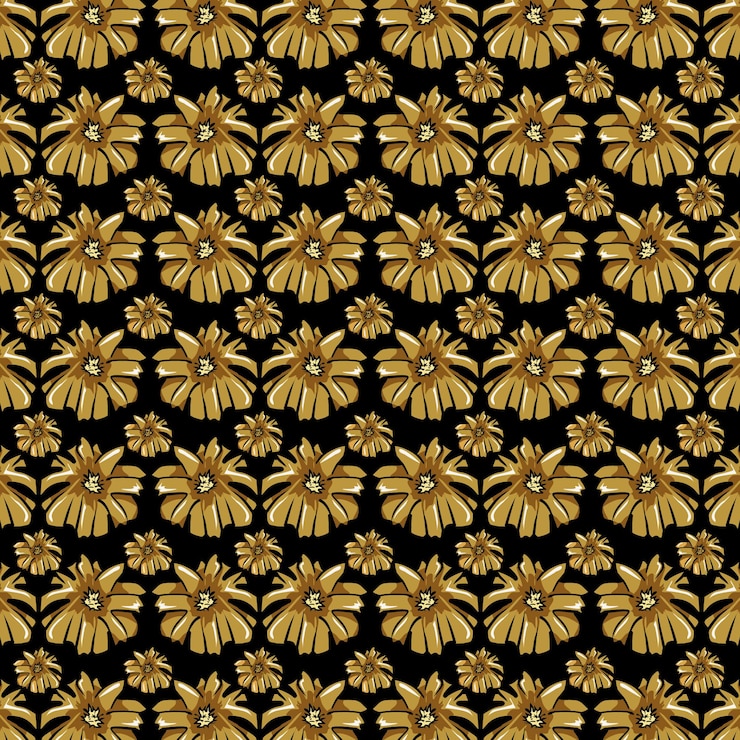 Vector traditional batik design from indonesia