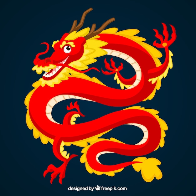 Traditional chinese dragon