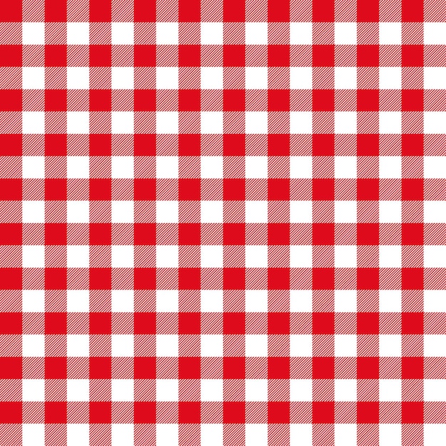 traditional gingham seamless repeat vector pattern for tablecloth fabrics print and textiles