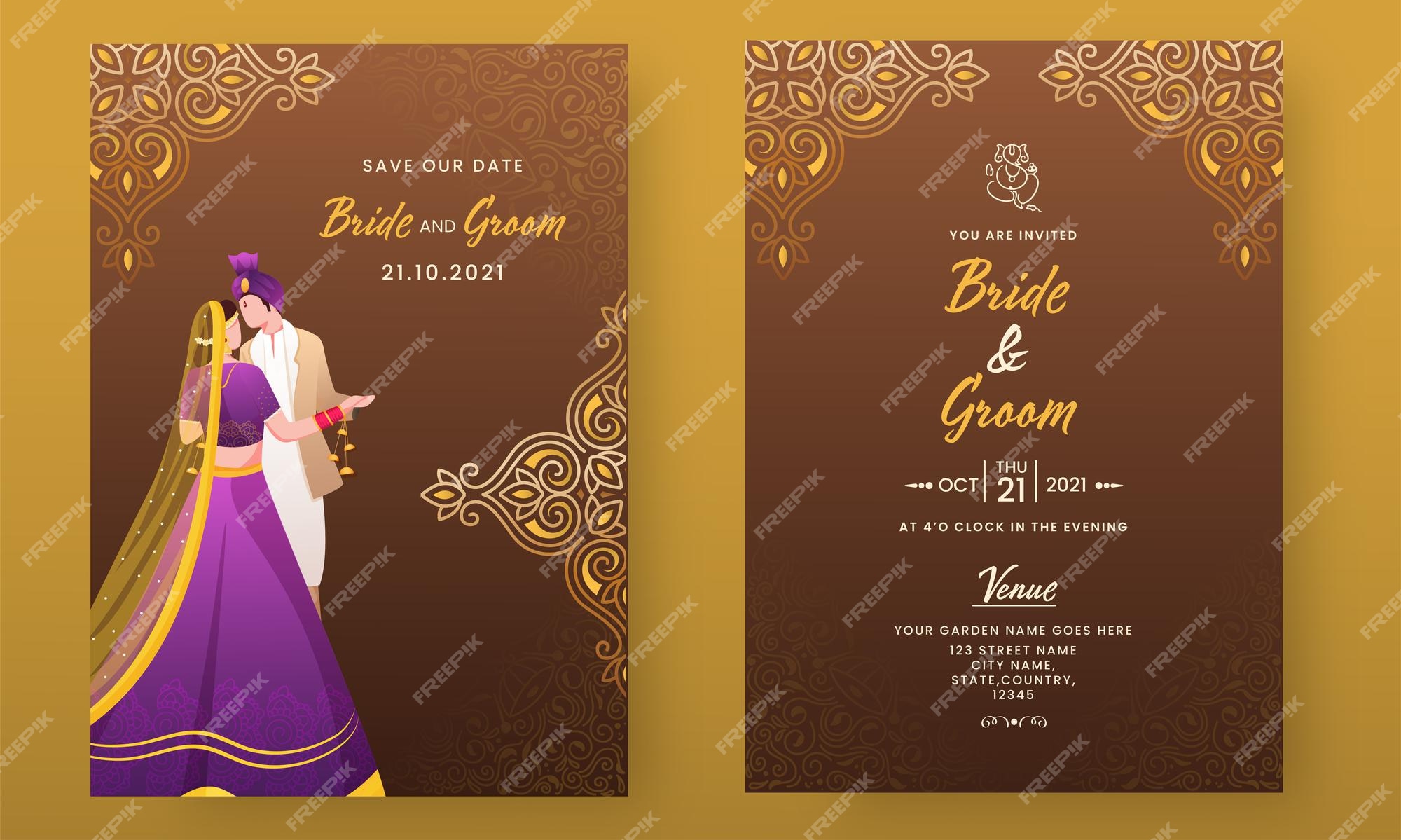 Wedding Invitation Templates Freepik