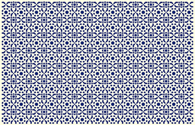 Traditional Moroccan Tile Mosaic Pattern Background