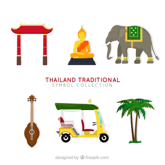 Elementi tradizionali della thailandia