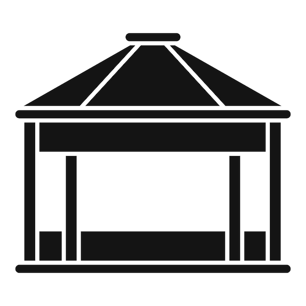 traditional wooden gazebo providing shelter in backyard