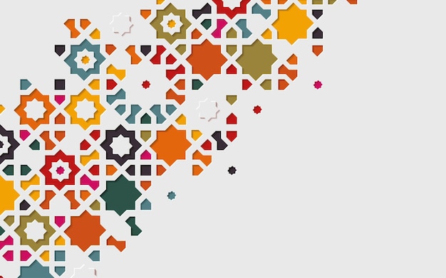 Traditionele ornamentele naadloze vector stijl met een islamitisch patroon