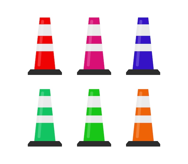 Traffic cone set